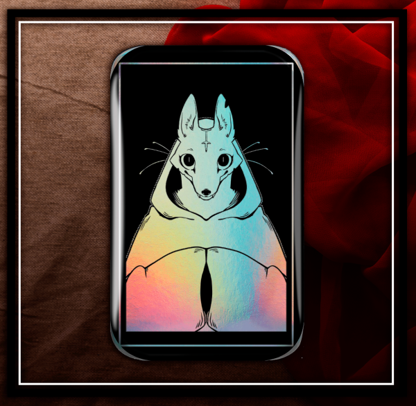 The Fox (Holographic Rectangular Badges)