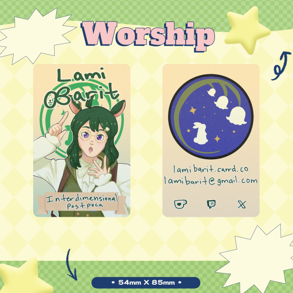 [Trading Card] Interdimensional Postpuca - Lami Barit [Original Outfit vol. 1]