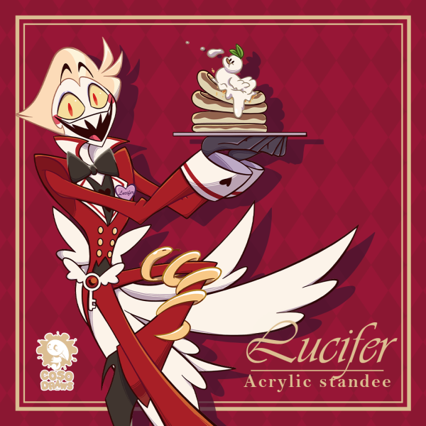 Hazbin Hotel Cafe | Lucifer | Acrylic Standee