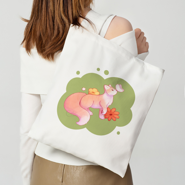 Spring Cat - Tote Bag