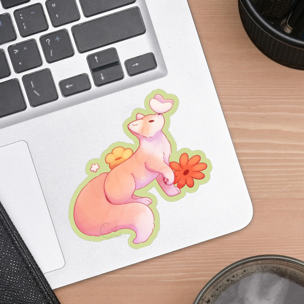 Spring Cat - Sticker