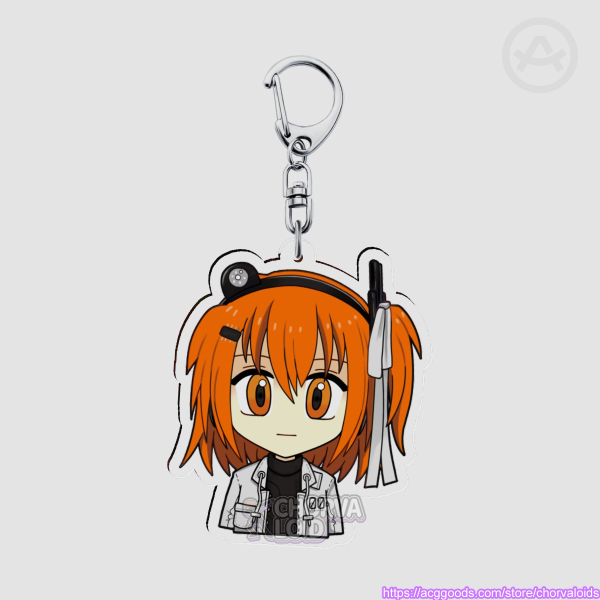 Adachi Rei (half-chibi) Keychain