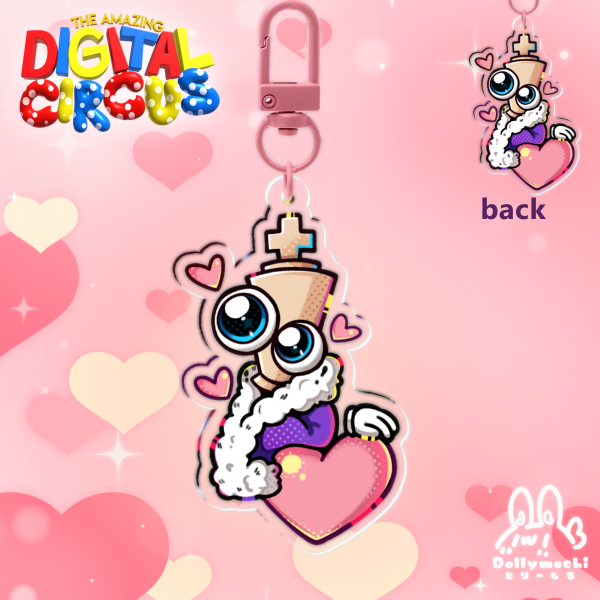 Kinger - St. Valentine's Day Edition Clear Acrylic Keychains