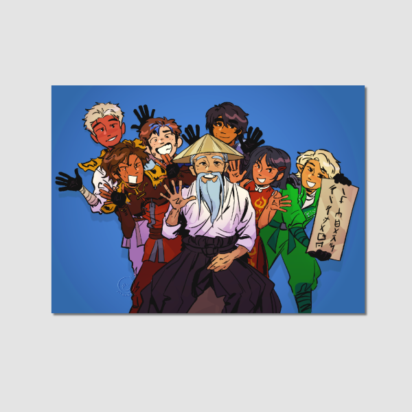 [NINJAGO] 15th Anniversary Family Photo A5 Print
