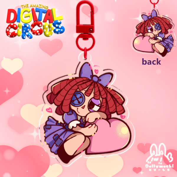 Ragatha - St. Valentine's Day Edition Clear Acrylic Keychains