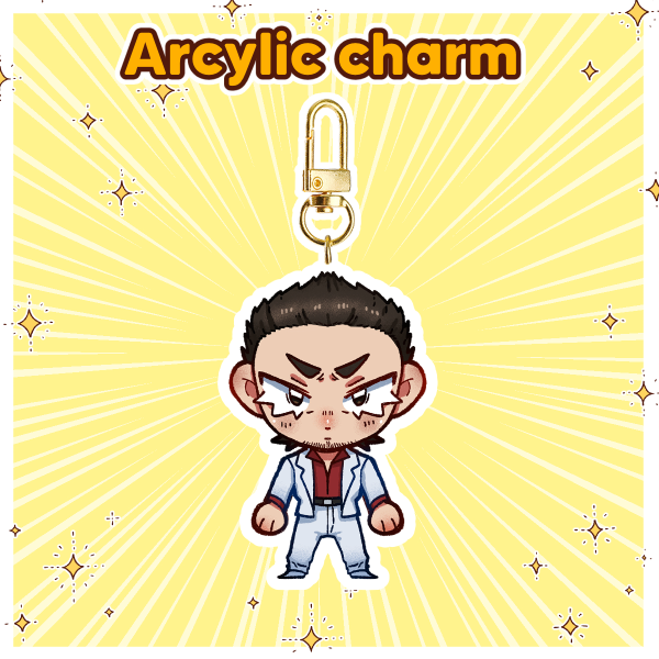 Kazuma Kiryu Acrylic Keychain