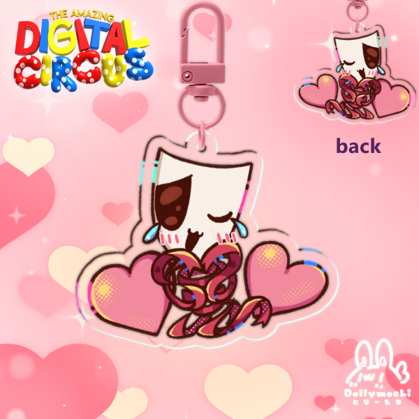Gangle - St. Valentine's Day Edition  Clear Acrylic Keychains