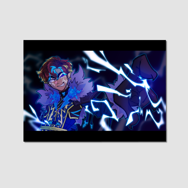 [NINJAGO] Evil Jay (Rogue) A4 Print