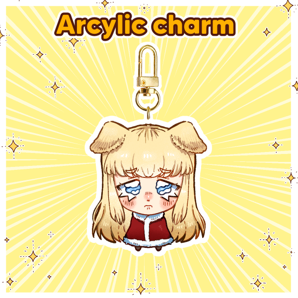 Vinald Saga Prince Canute Acrylic Keychain