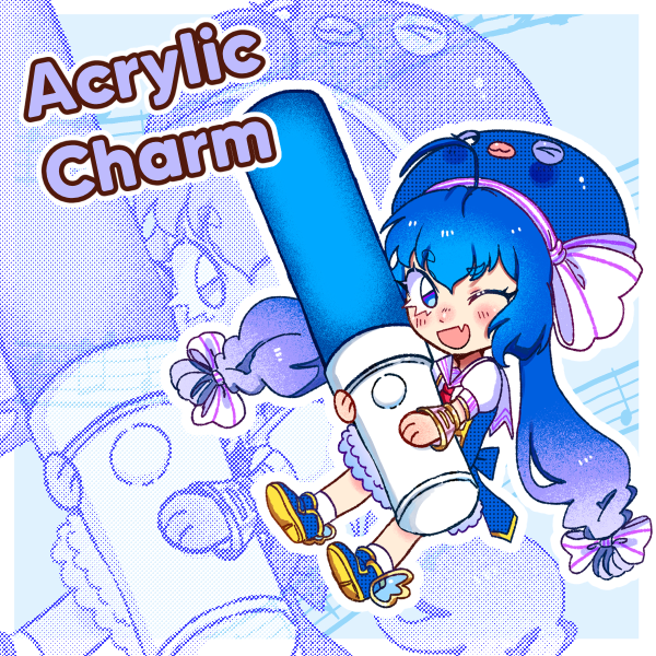 Otomachi Una Acrylic Keychain