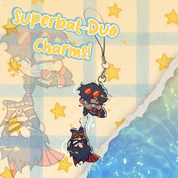 Red Robin + Superboy ✧ Connection Acrylic Keychains