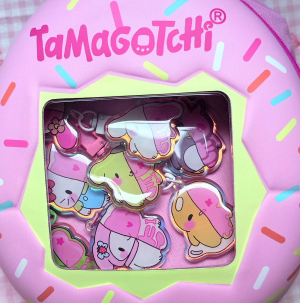 hanamaruobake sanrio keychain「holo」