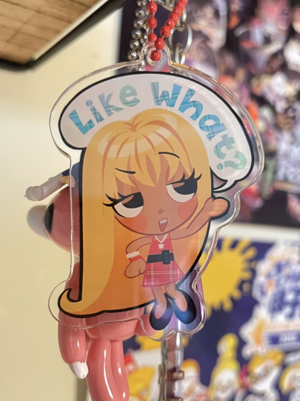 PinkPantheress Tonight "Like What?" Acrylic Kechain