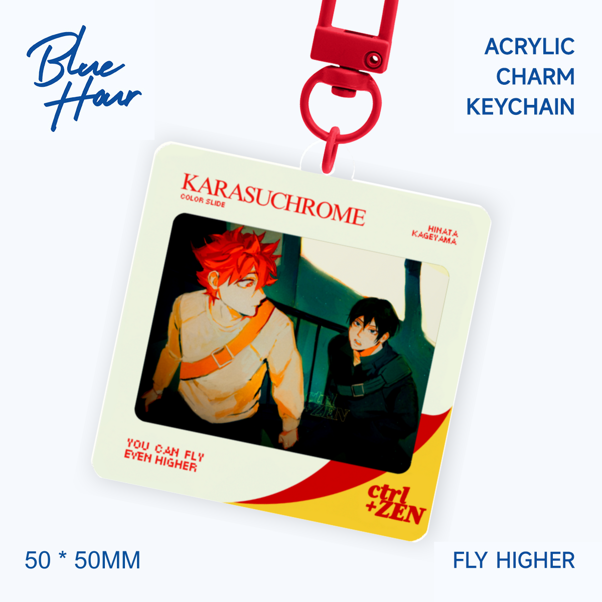 Fly Higher Haikyuu Acrylic Keychain