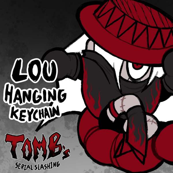 LOU HANGING KEYCHAIN