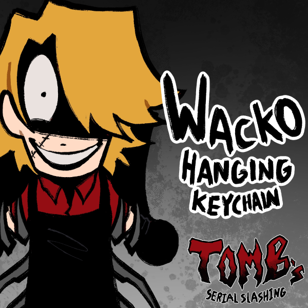 WACKO HANGING KEYCHAIN