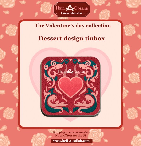 [Hell-A-Collab] Valentines • Date Night • Metal Storage Tinbox