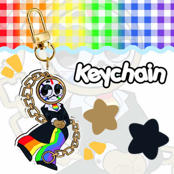 [ Dandy's World ] Dyle Keychain