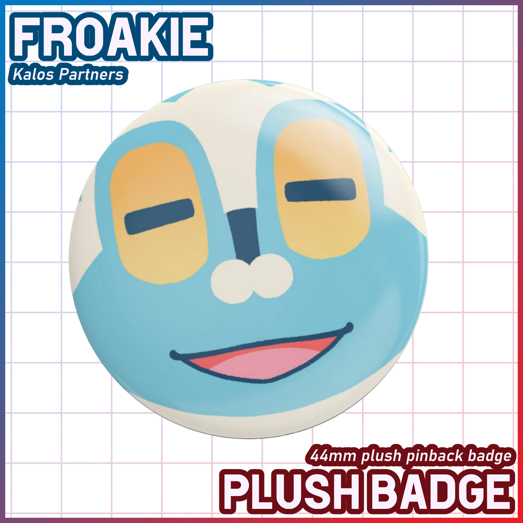 Froakie - Glossy Pin Badge [PKMN]