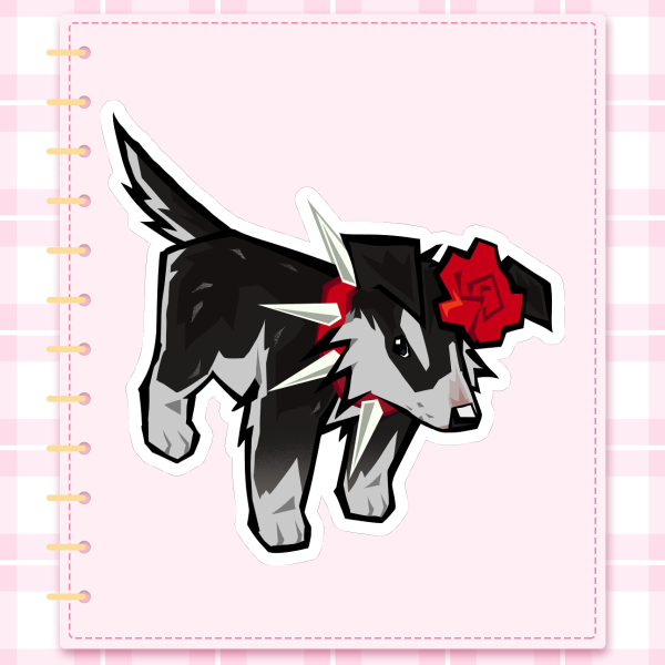 Checkers | Nintendogs Sticker