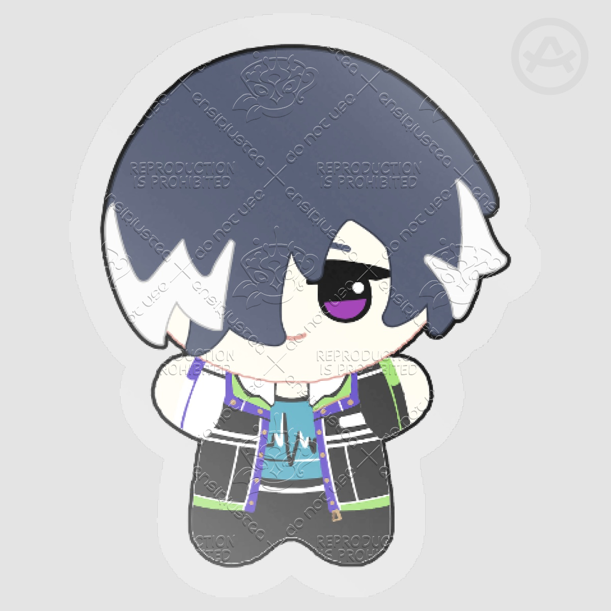 Belphegor Nunu Clear Sticker