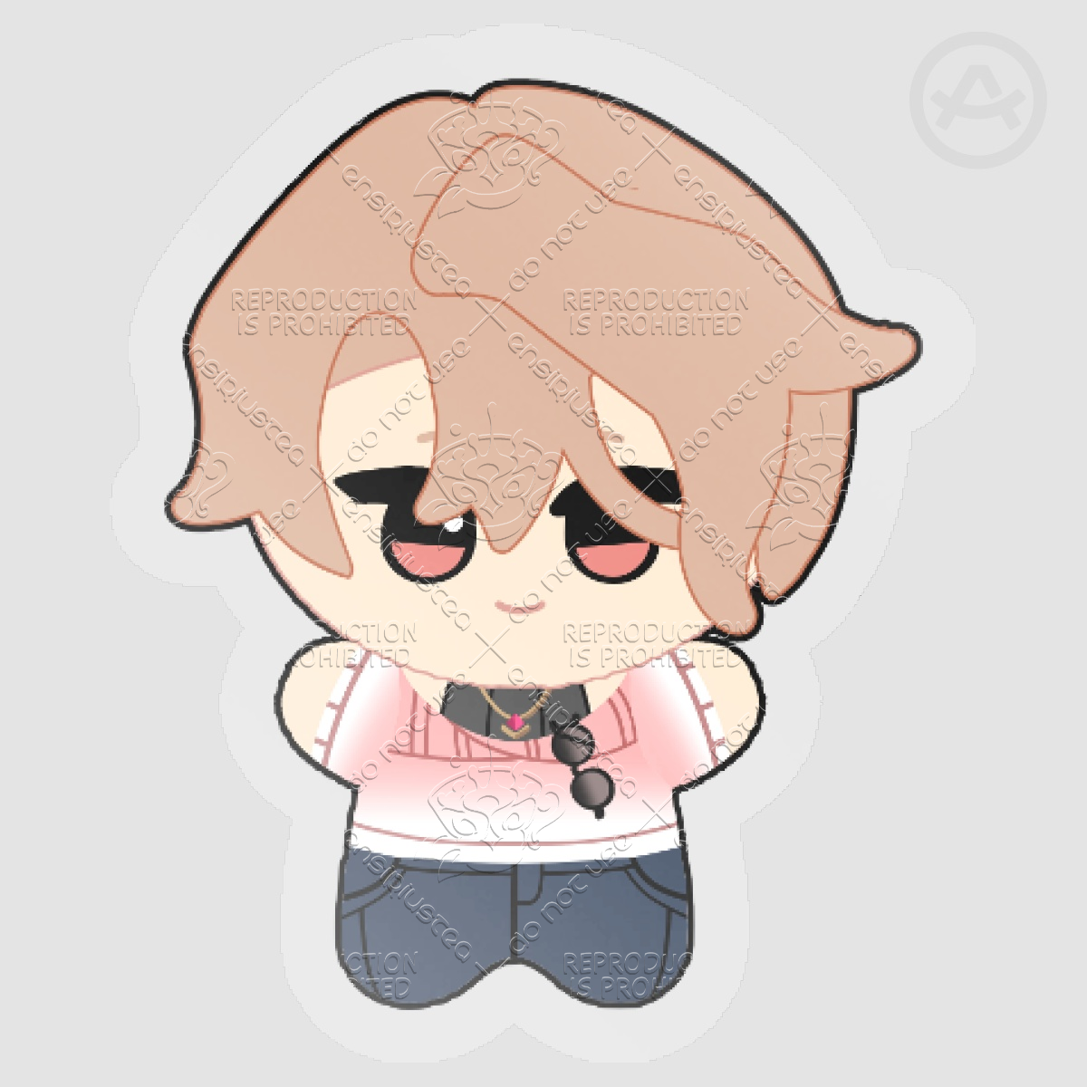Asmodeus Nunu Clear Sticker