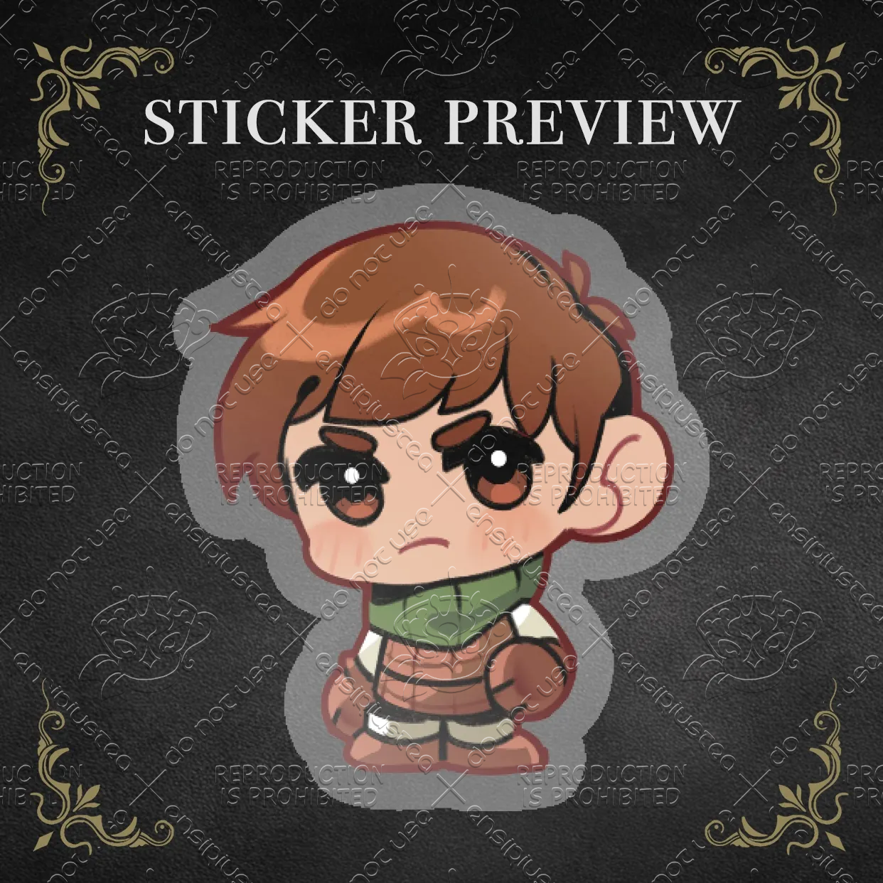 Chilchuck Clear Sticker