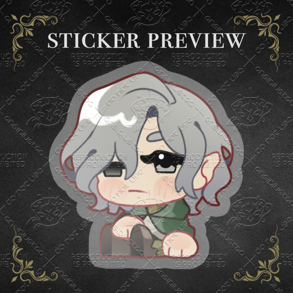 Mithrun Clear Sticker