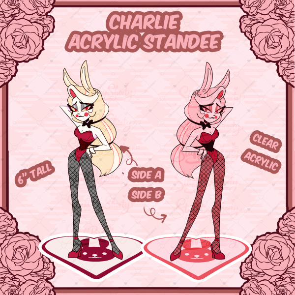 Hazbin Hotel - Bunny Charlie Standee