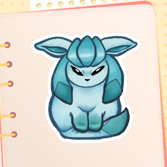 Weird chilly cat - Matte vinyl sticker