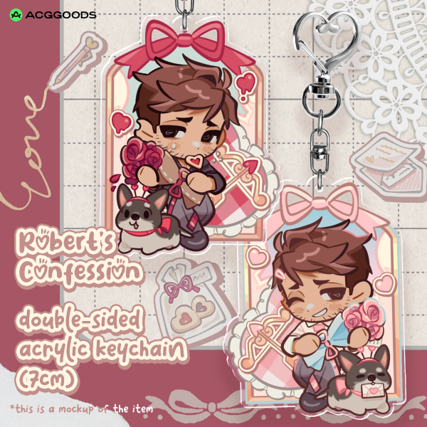 Dispatch | Robert's Confession Double-sided Keychain