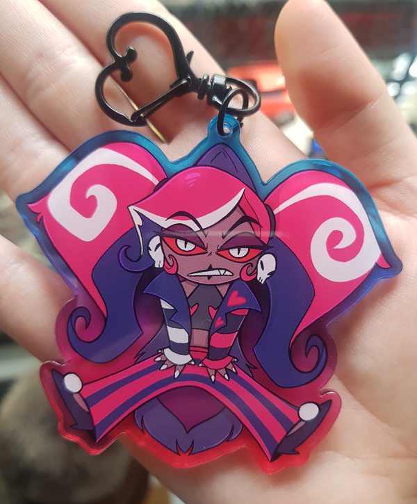 Hanging Vel Keychain