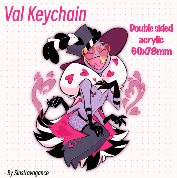 Valentino Keychain