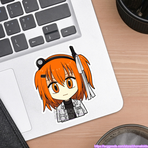 Adachi Rei (half-chibi) Sticker