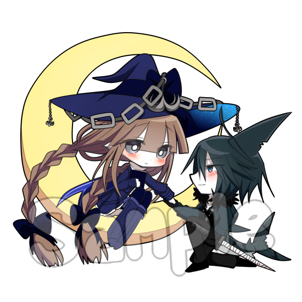 Chibi SameWada (True end ver) keychain