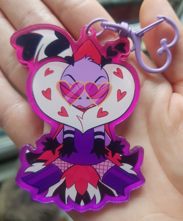 Hanging Val keychain