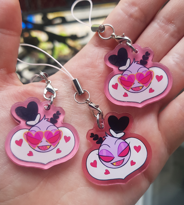 Valentino phone charm