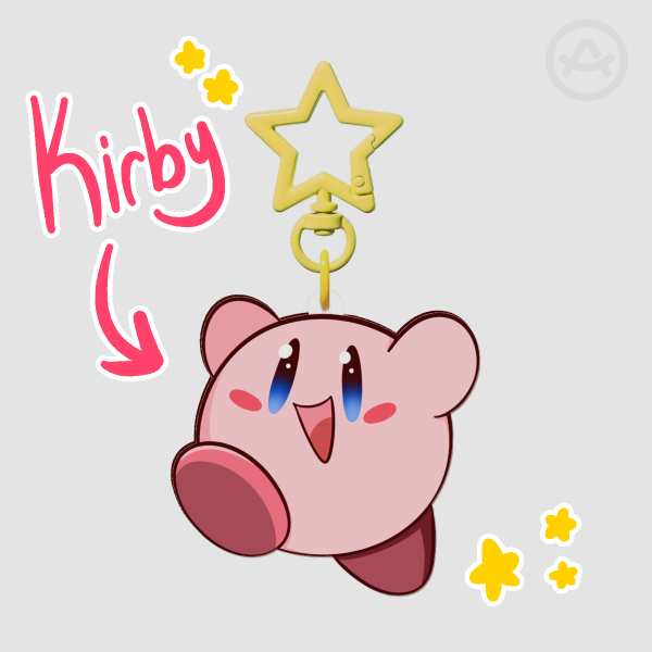 Kirby Keychain