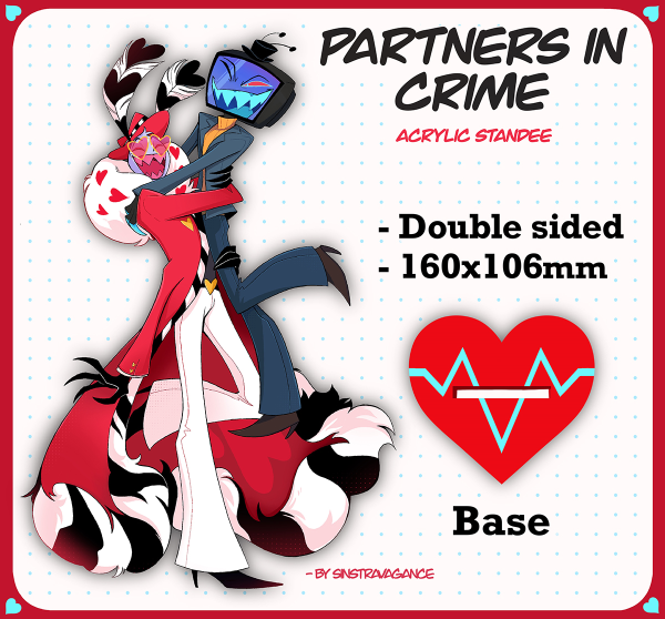 Partners in crime Acrylic Standee