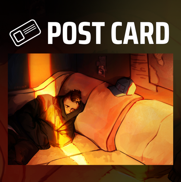 [SOAP] "Sleepy" postcard