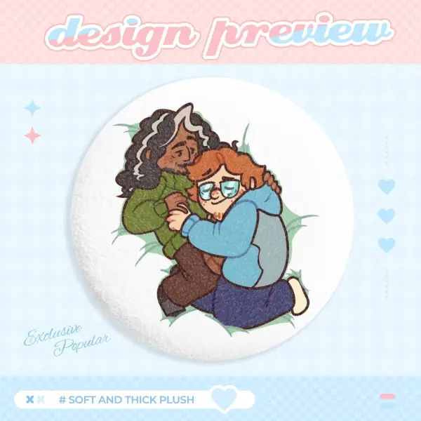 JonMartin Bodypillow Plush-badge The Magnus Archives