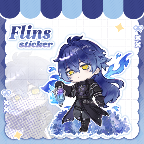 Flins Sticker Genshin Impact