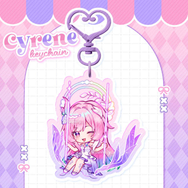 Cyrene keychain Honkai Star Rail