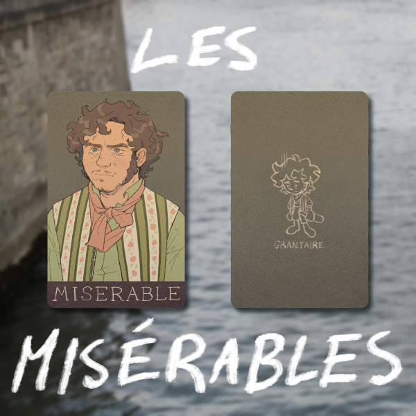 Miserable Photocard: Grantaire