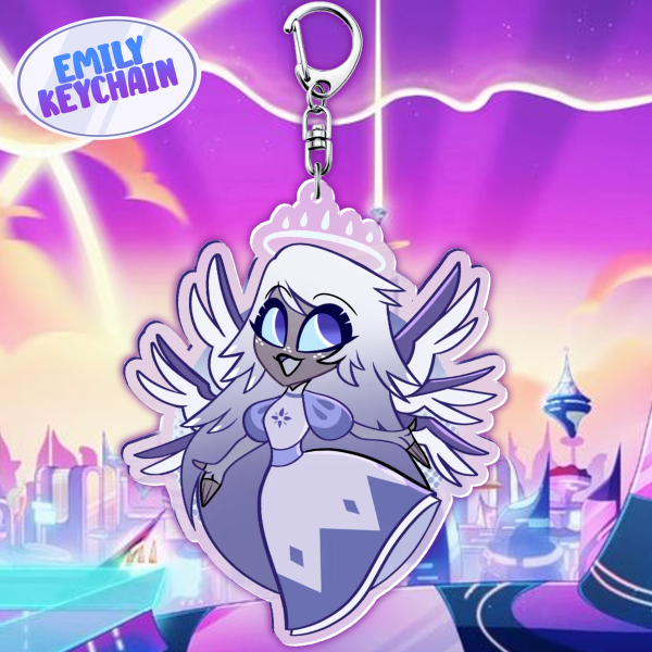 Emily Hazbin Hotel Keychain