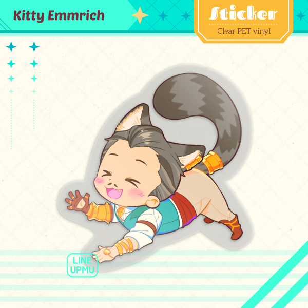 Kitty Emmrich - Big myaa (front) (sticker)