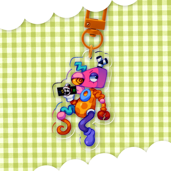 Zooble - The Amazing Digital Circus keychain