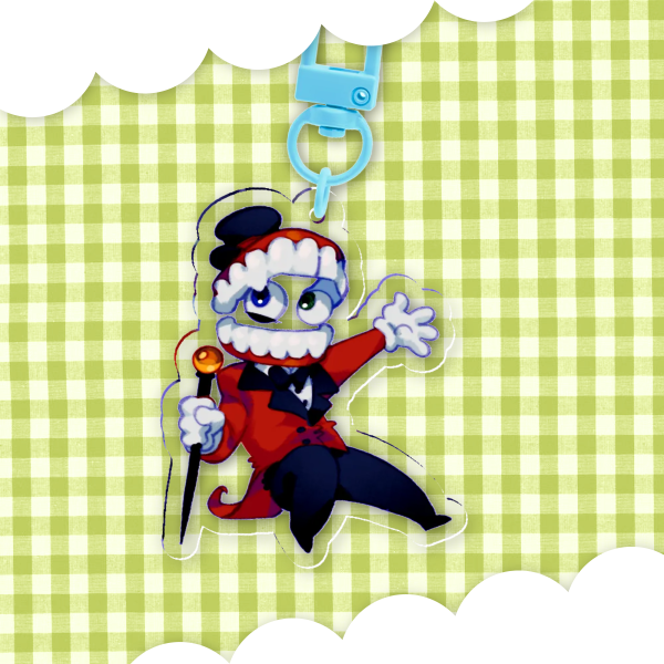 Caine - The Amazing Digital Circus keychain