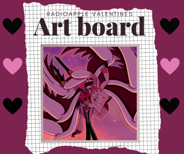 RadioApple Valentines Art Board