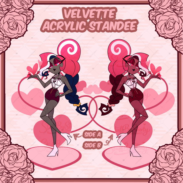 Hazbin Hotel - Velvette Standee 6"